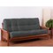 Blazing Needles Renewal 10-inch Twill Full-size Futon Mattress - Steel Grey - Steel Grey